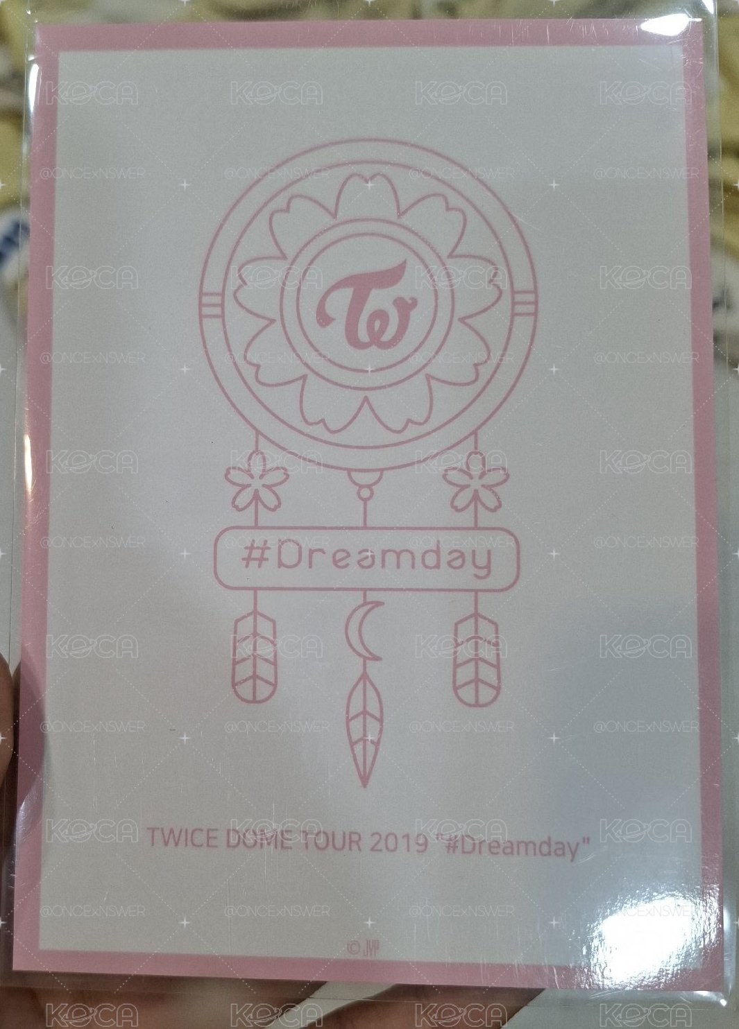TWICE DOME TOUR 2019"#Dreamday" 定多子明信片大卡💚🤍💙