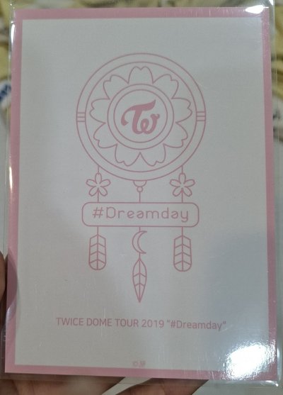TWICE DOME TOUR 2019"#Dreamday" 定多子明信片大卡💚🤍💙
