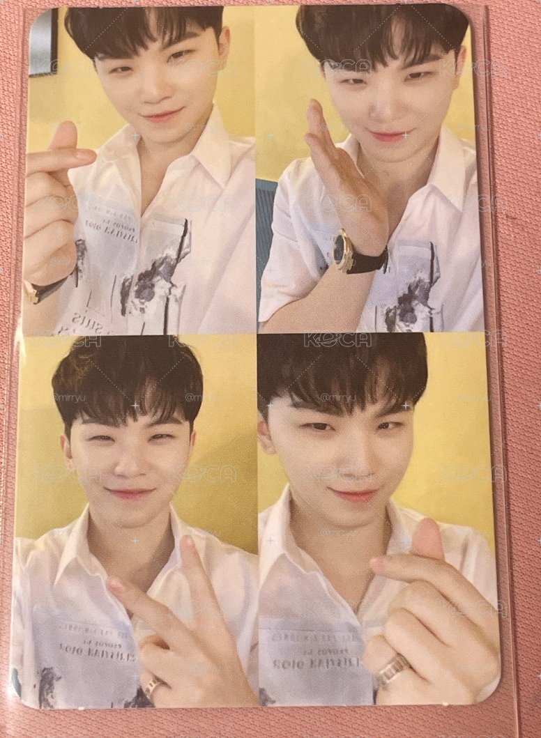 Woozi 知勳 MINI7 專輯卡 NET ver. 四格卡