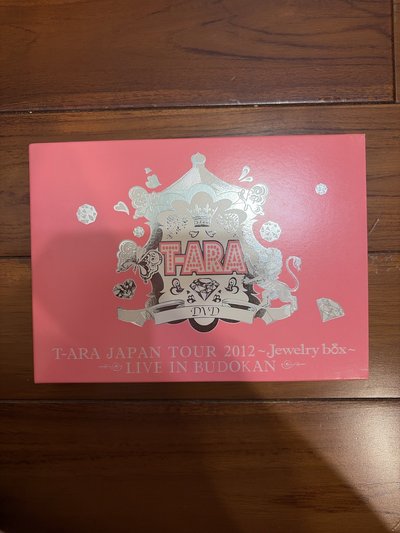 絕版 T-ARA JAPAN TOUR 2012 ~Jewelry box~ 初回限定盤 DVD
