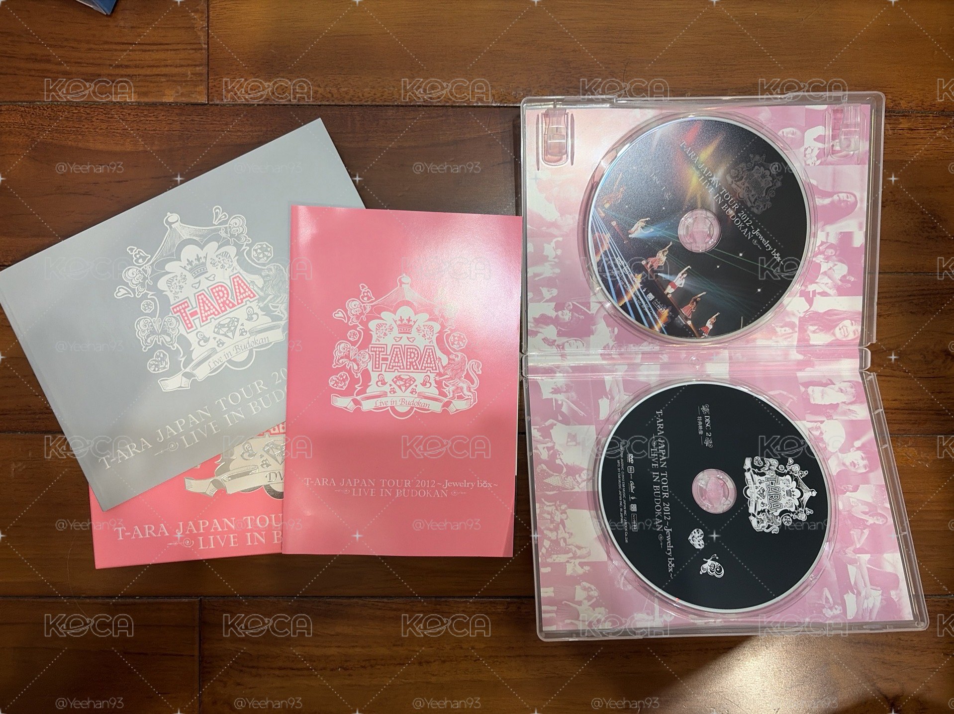 絕版 T-ARA JAPAN TOUR 2012 ~Jewelry box~ 初回限定盤 DVD