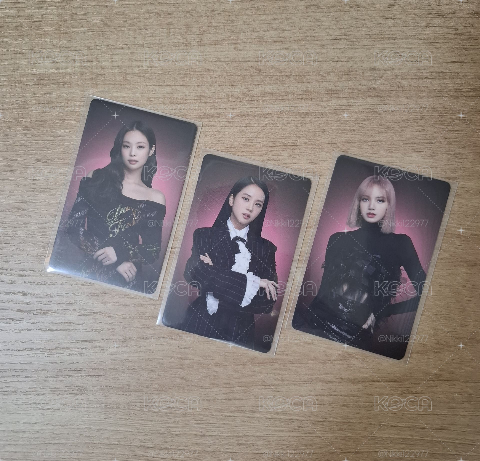 BLACKPINK面膜卡