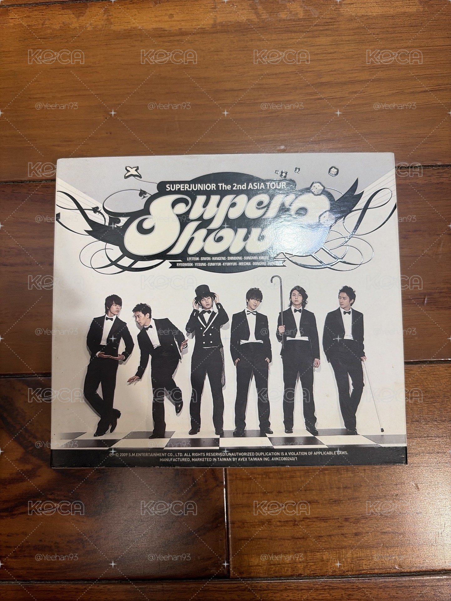 Super Junior Super Show 2 巡迴演唱會 CD
