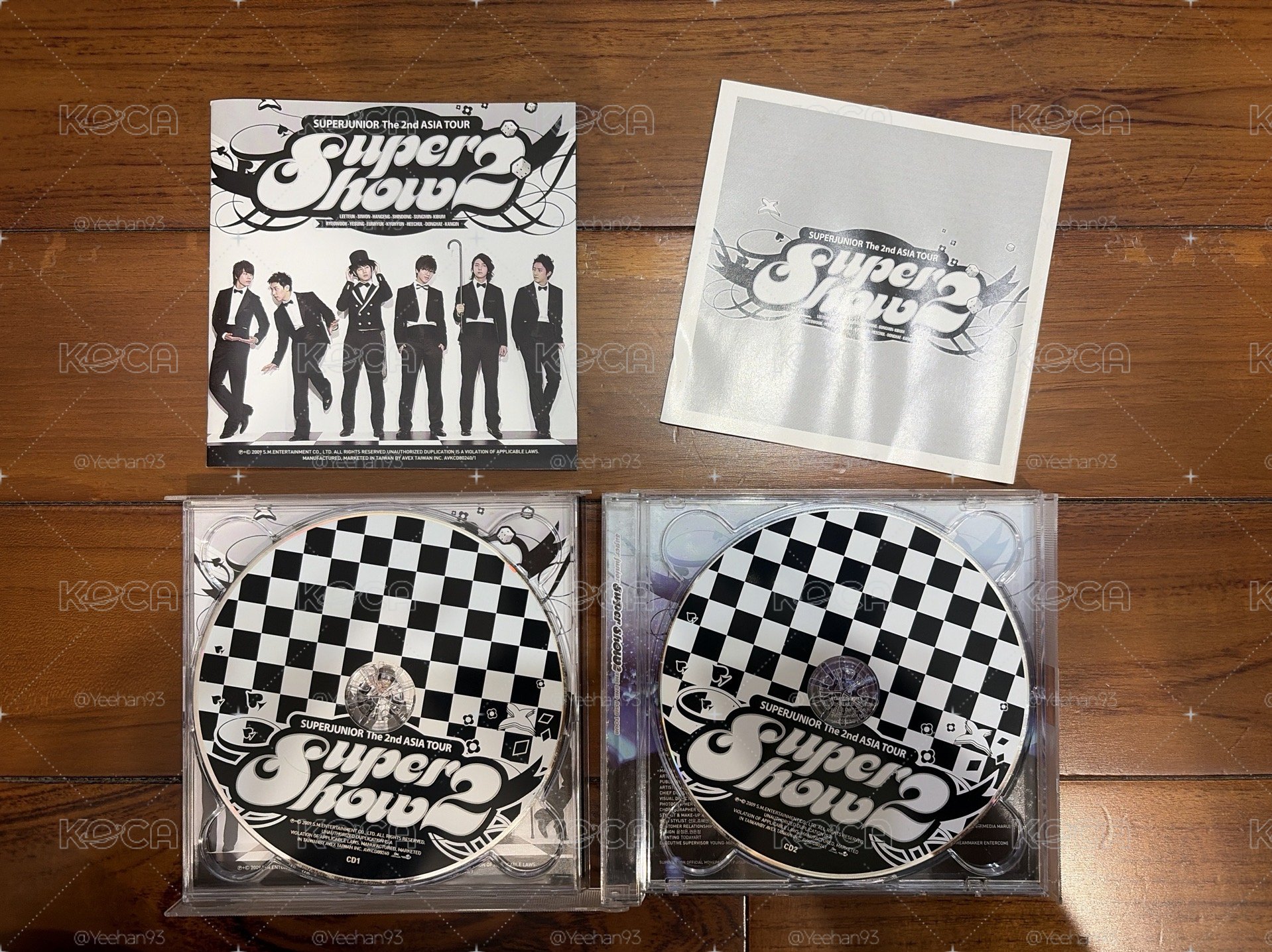 Super Junior Super Show 2 巡迴演唱會 CD