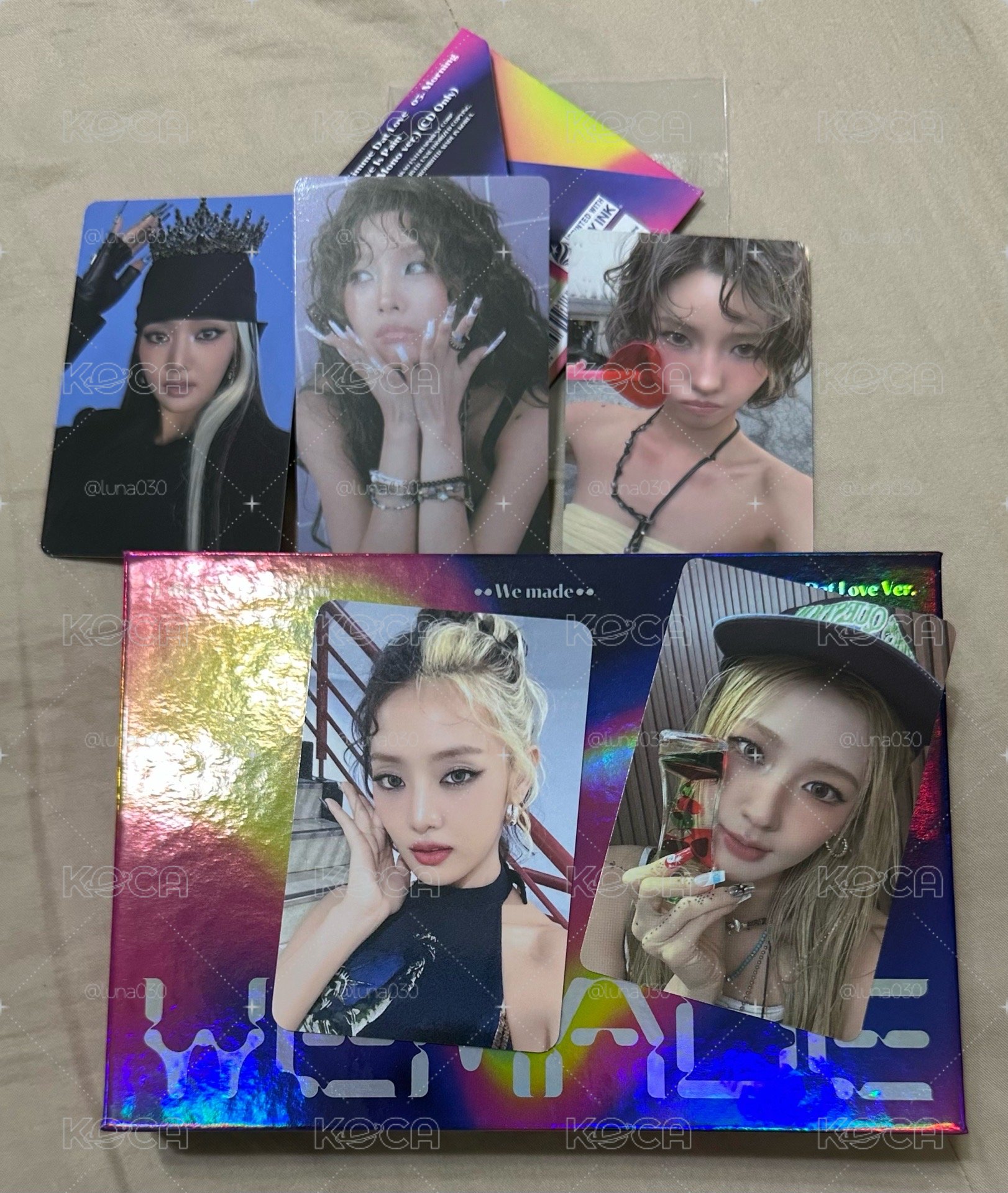 i-dle 迷9 WE MADE POCA C版 