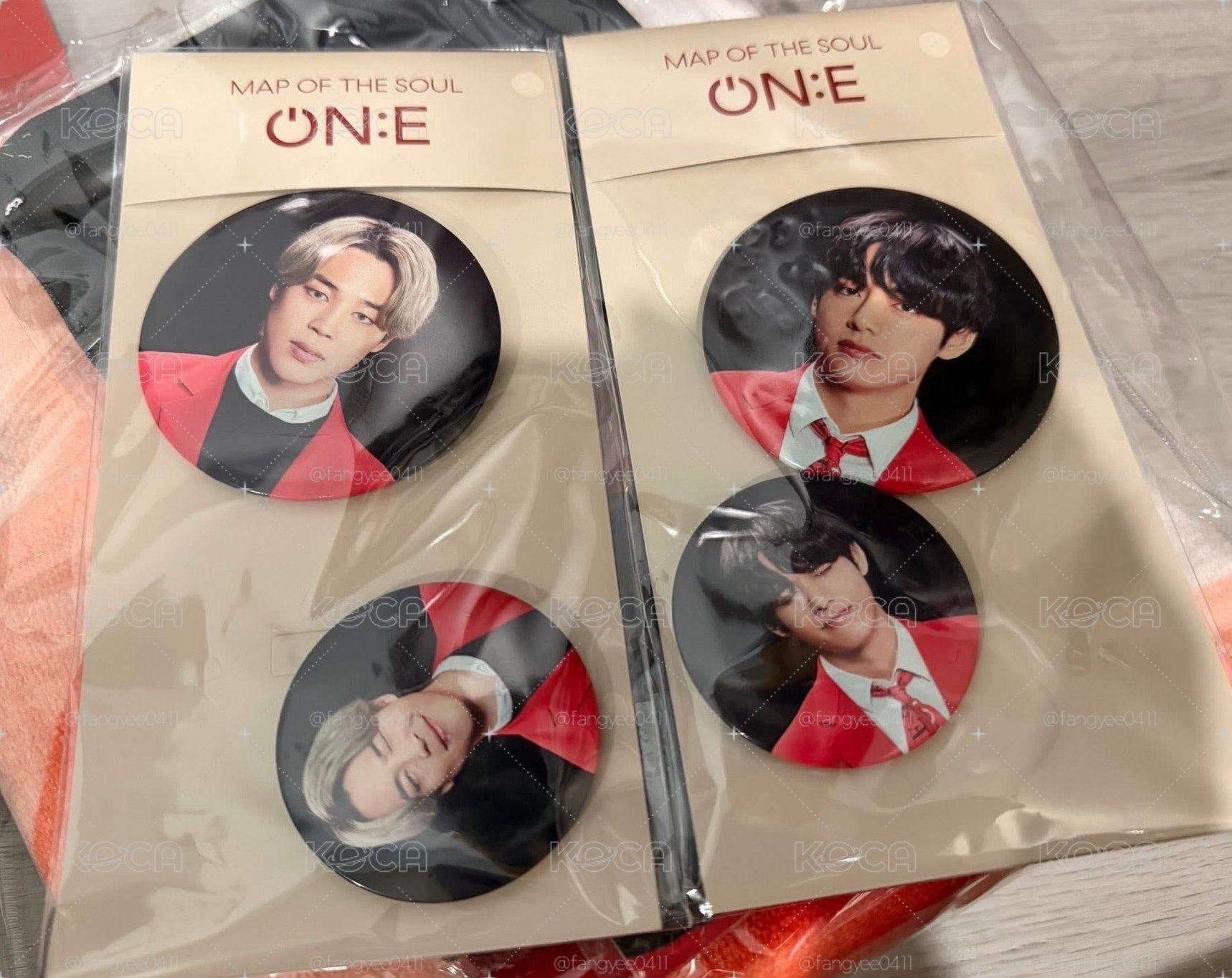 JM V ONE演唱會徽章