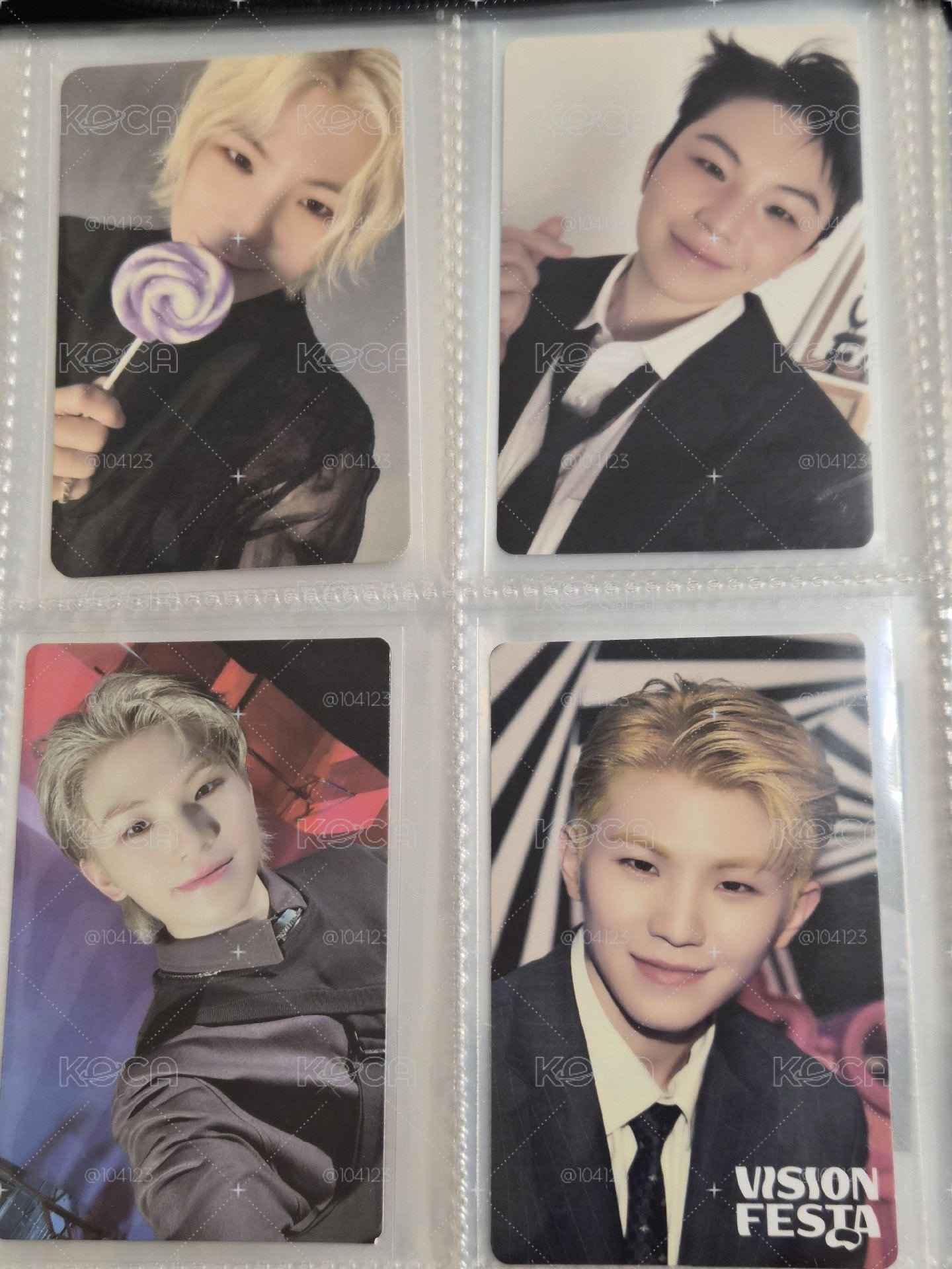 Woozi 4張合售