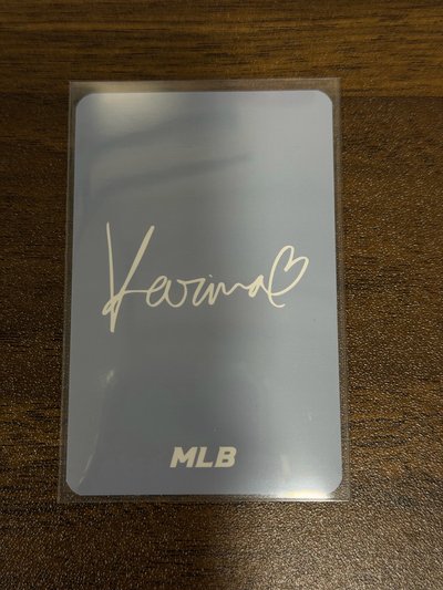 Karina MLB  5.0 代言卡 