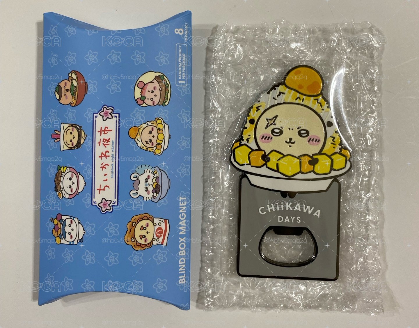 《全新現貨》吉伊卡哇特展 芒果冰師傅磁鐵