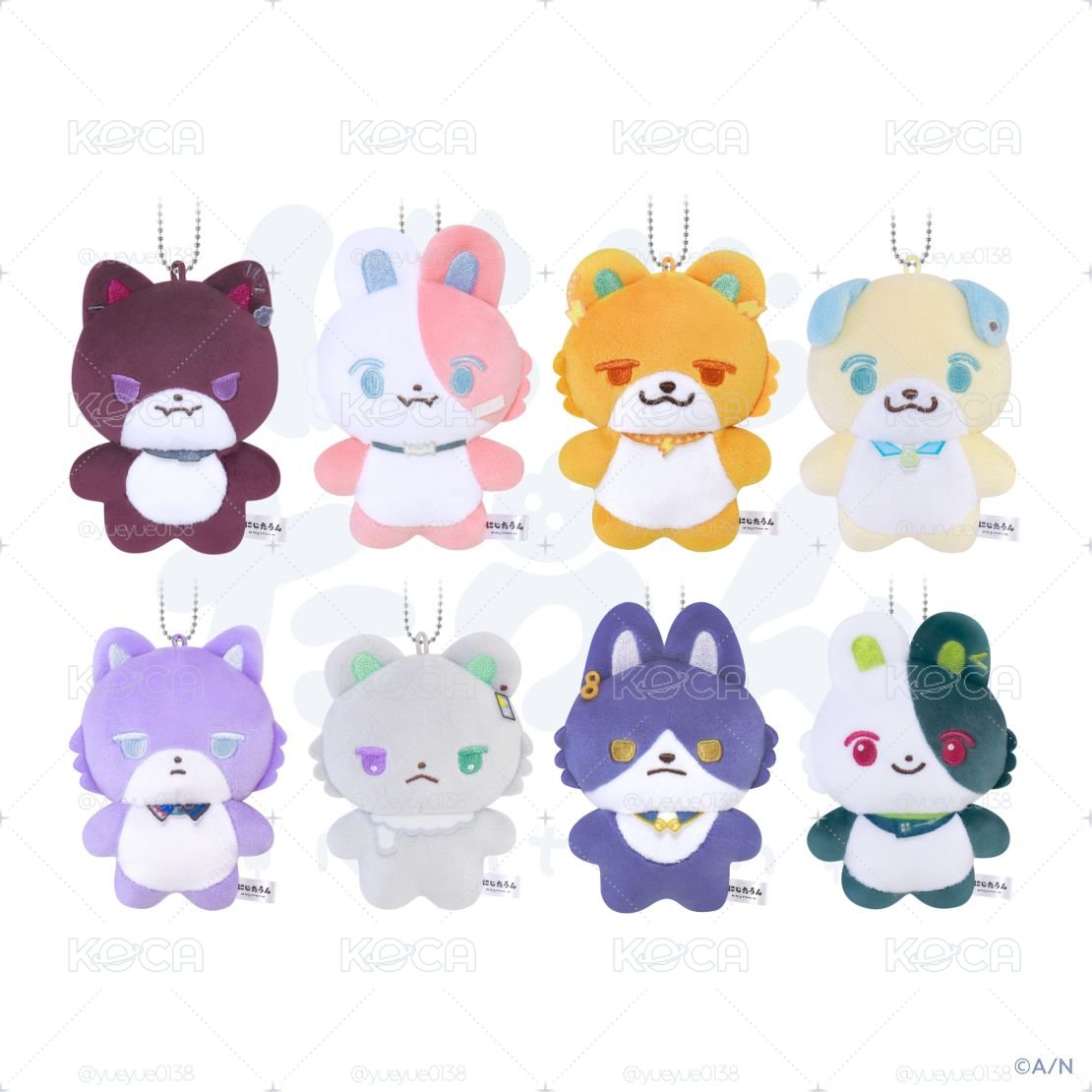 #代購 にじたうん動物娃