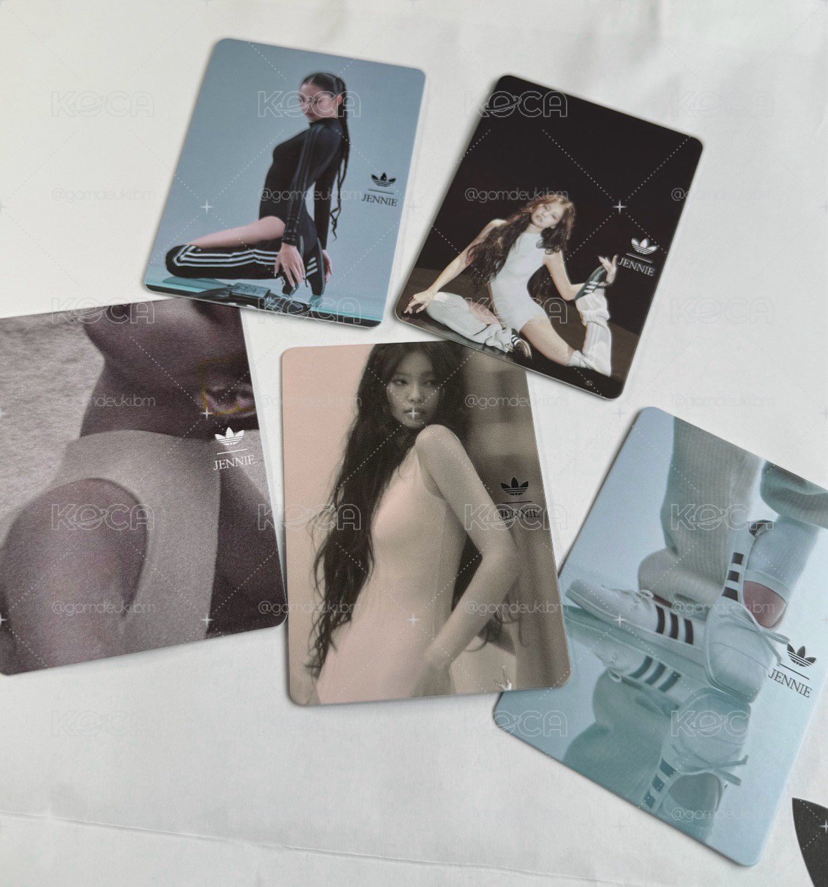 預購 · JENNIE ADDIDAS滿額卡未拆包