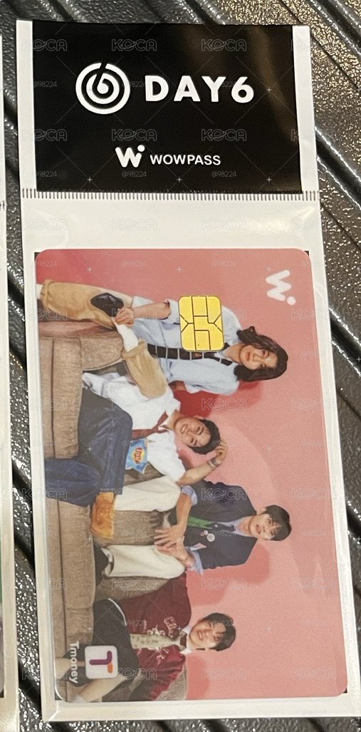 DAY6 wowpass交通卡
