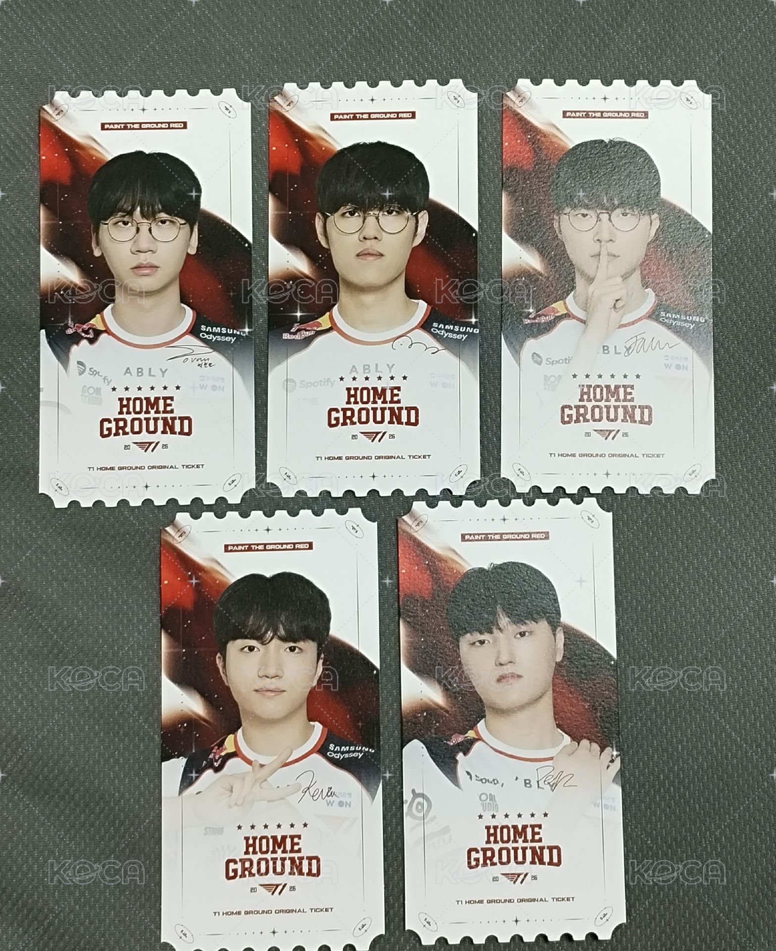 Faker 殼咪 4月 個人3日票根