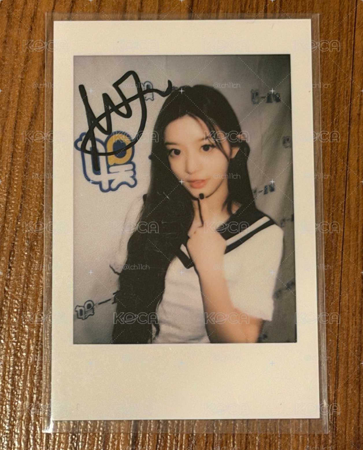 MINJU bomb yzy 廣州線下 抽選卡 中簽復刻拍立得
