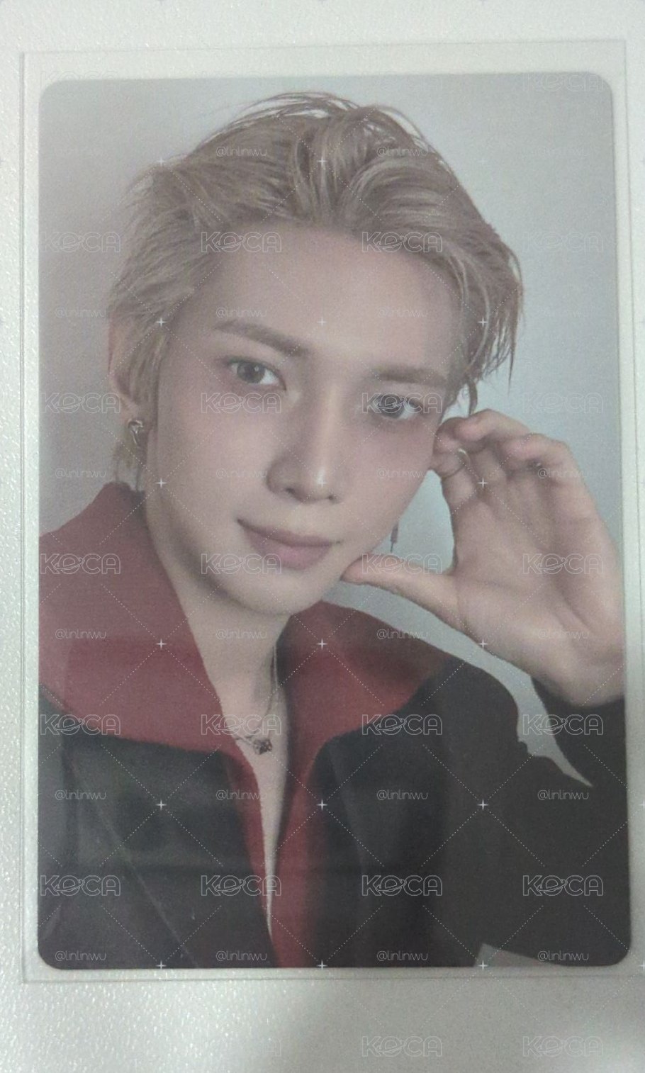 ATEEZ 呂尚 臉頰愛心
