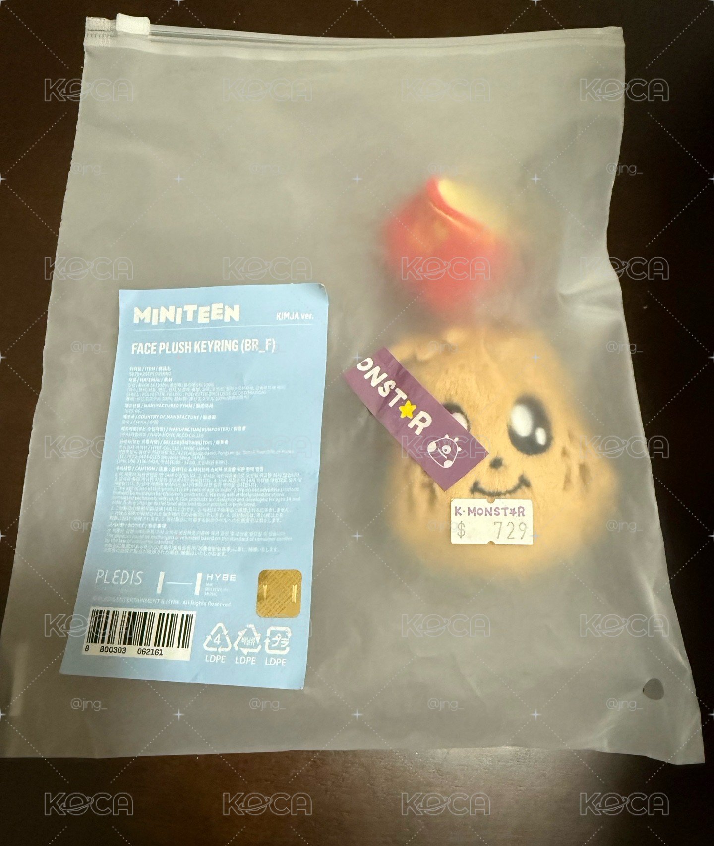miniteen奎大頭吊飾小盤