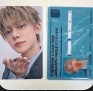 TXT❄️セツナハナビ 單封 專輯卡 -竣 70x1