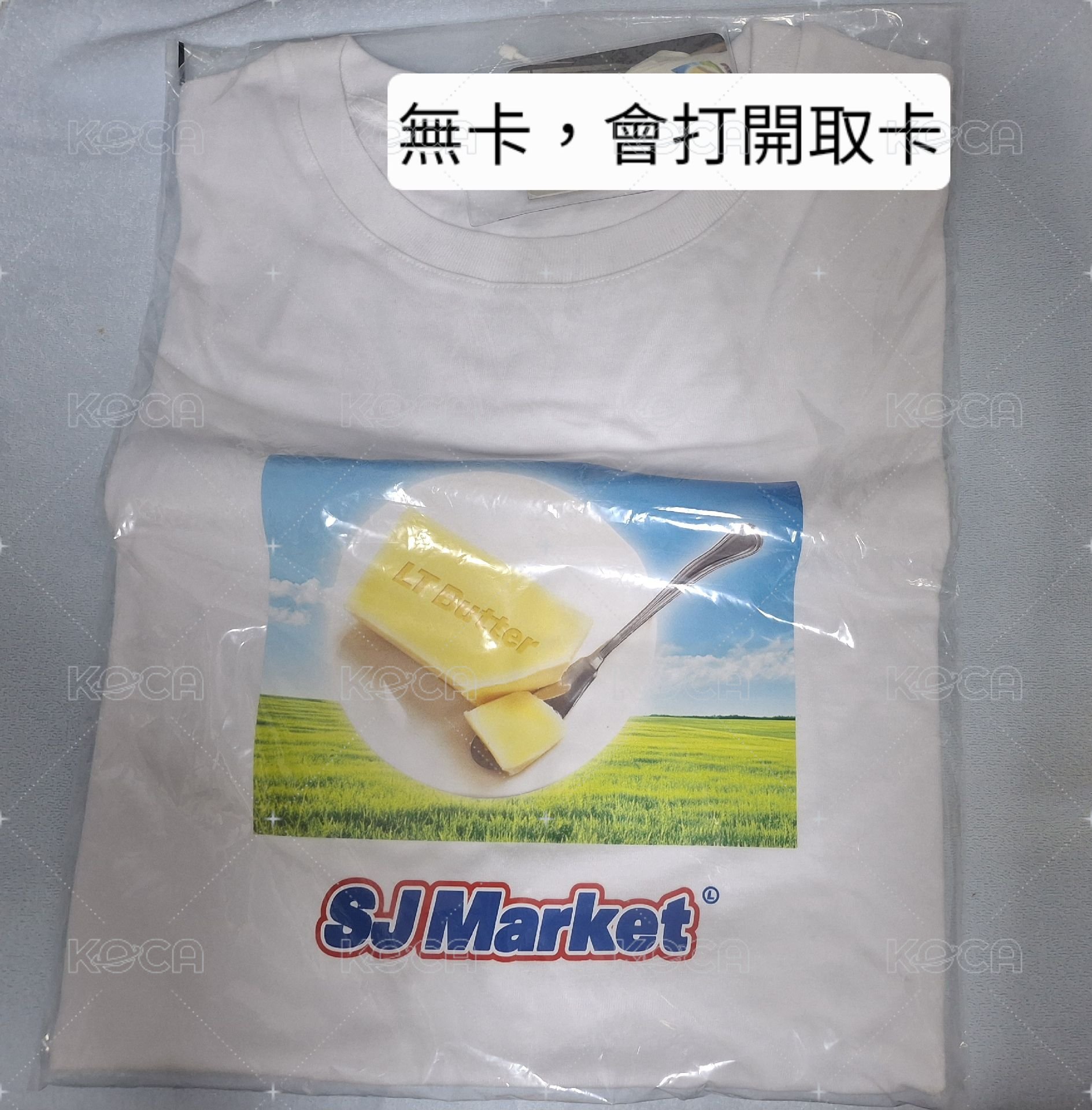 sj market T-shirt  利特 無卡