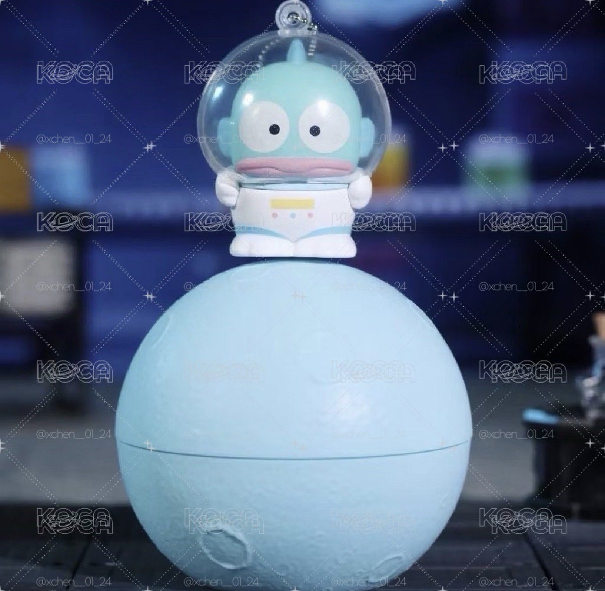 月球磁吸漢頓
