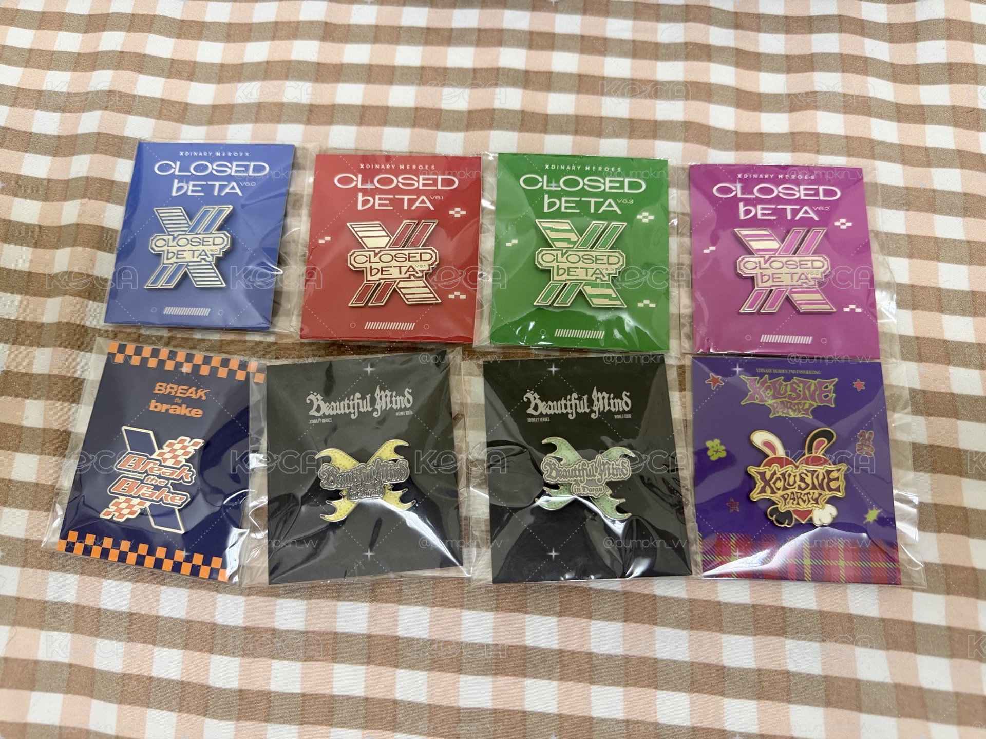 出清 Xdinary Heroes 小英雄 歷年徽章