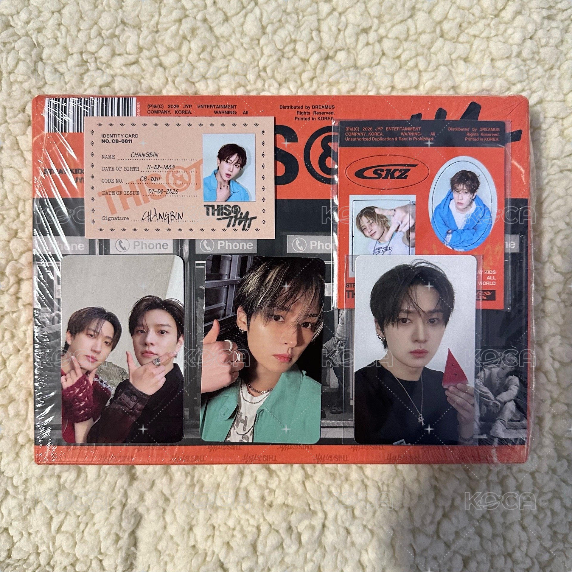 That版專輯拆售+Fans Shop特典旻