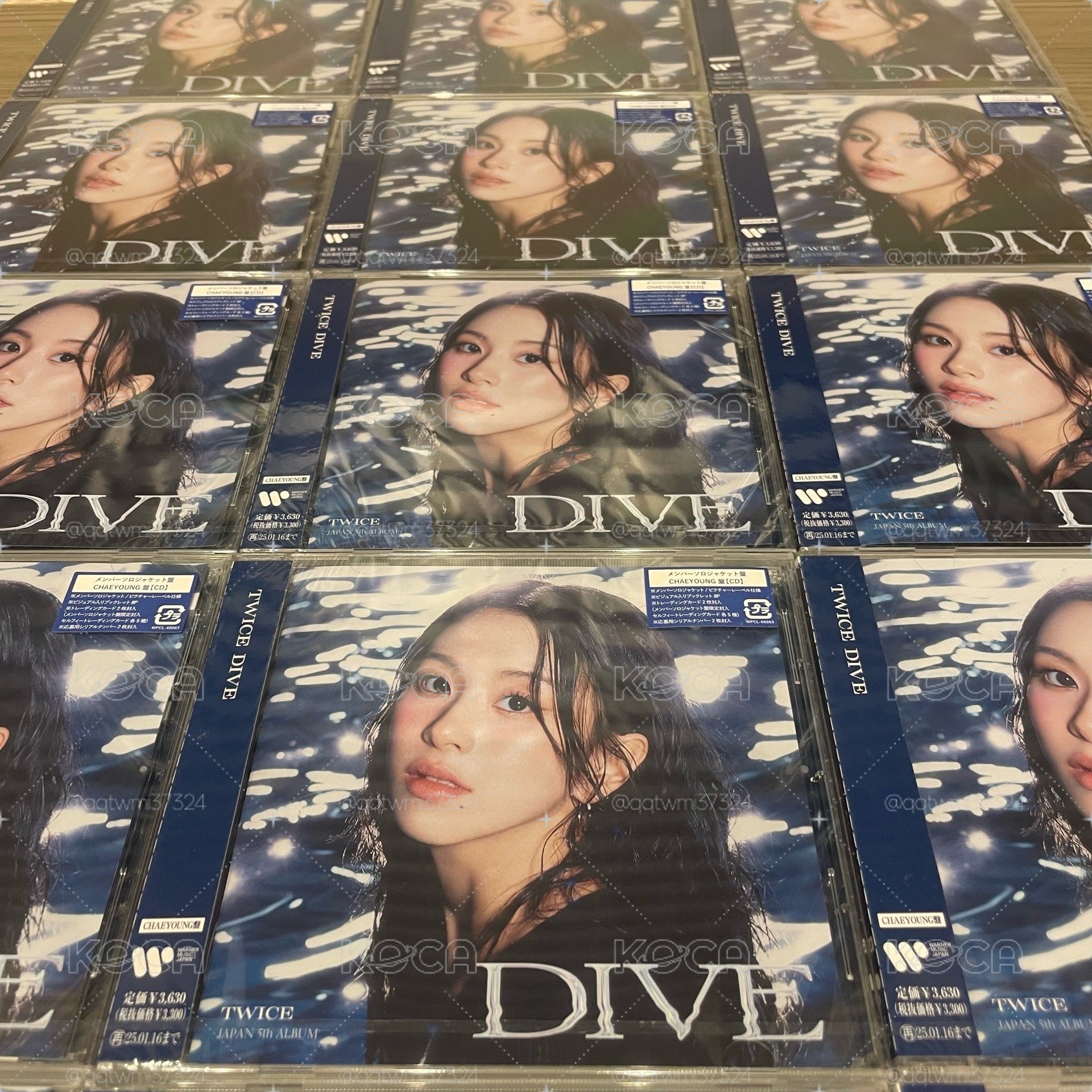 《現貨》全新未拆 DIVE彩瑛個人盤 裡面有小卡隨機兩張
