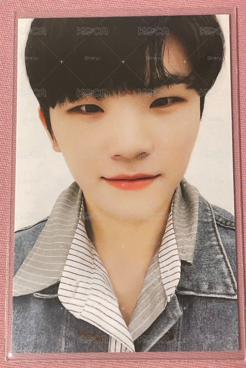 Woozi 知勳 IDEAL CUT 隨機卡 