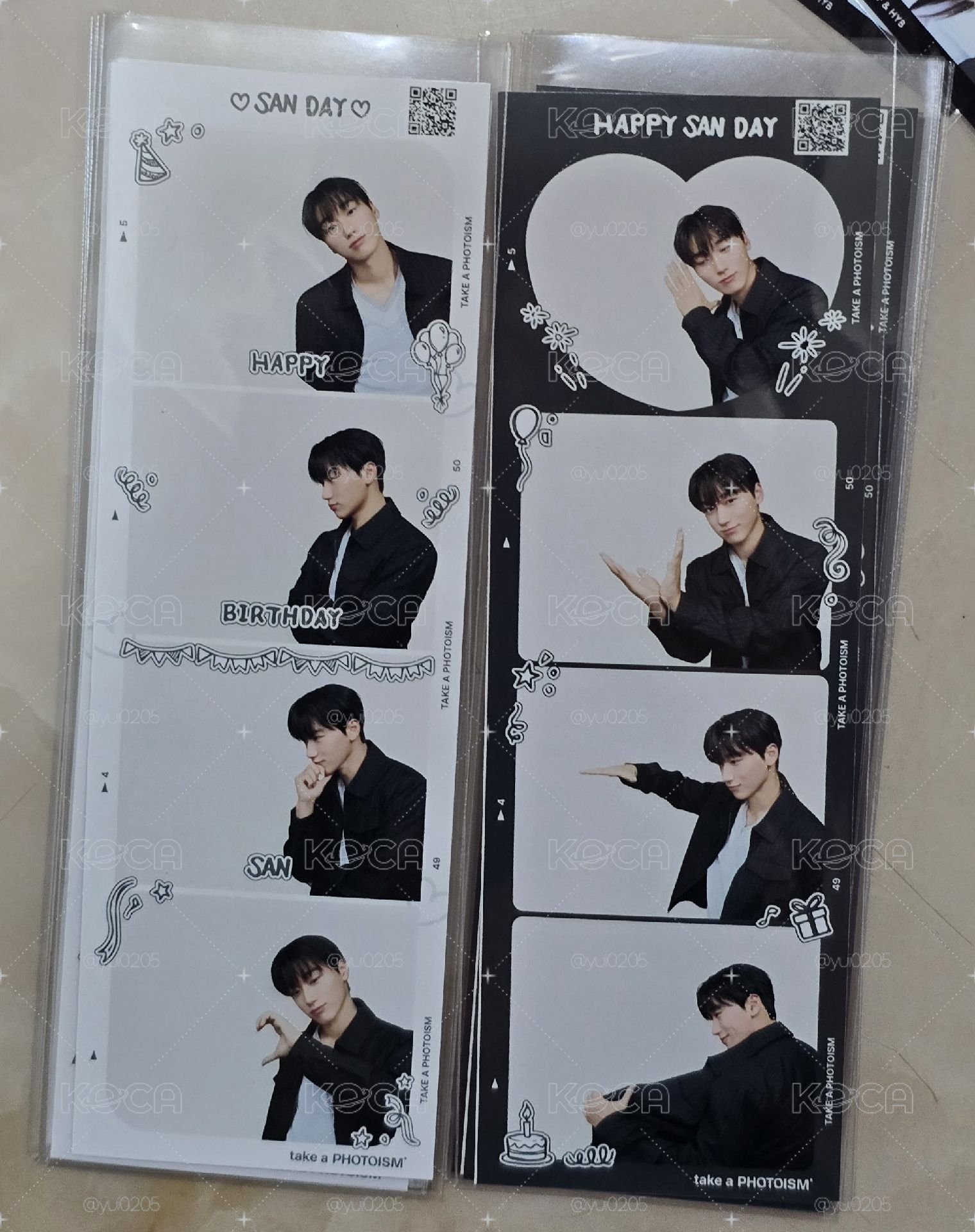 傘photoism空白拍貼現貨