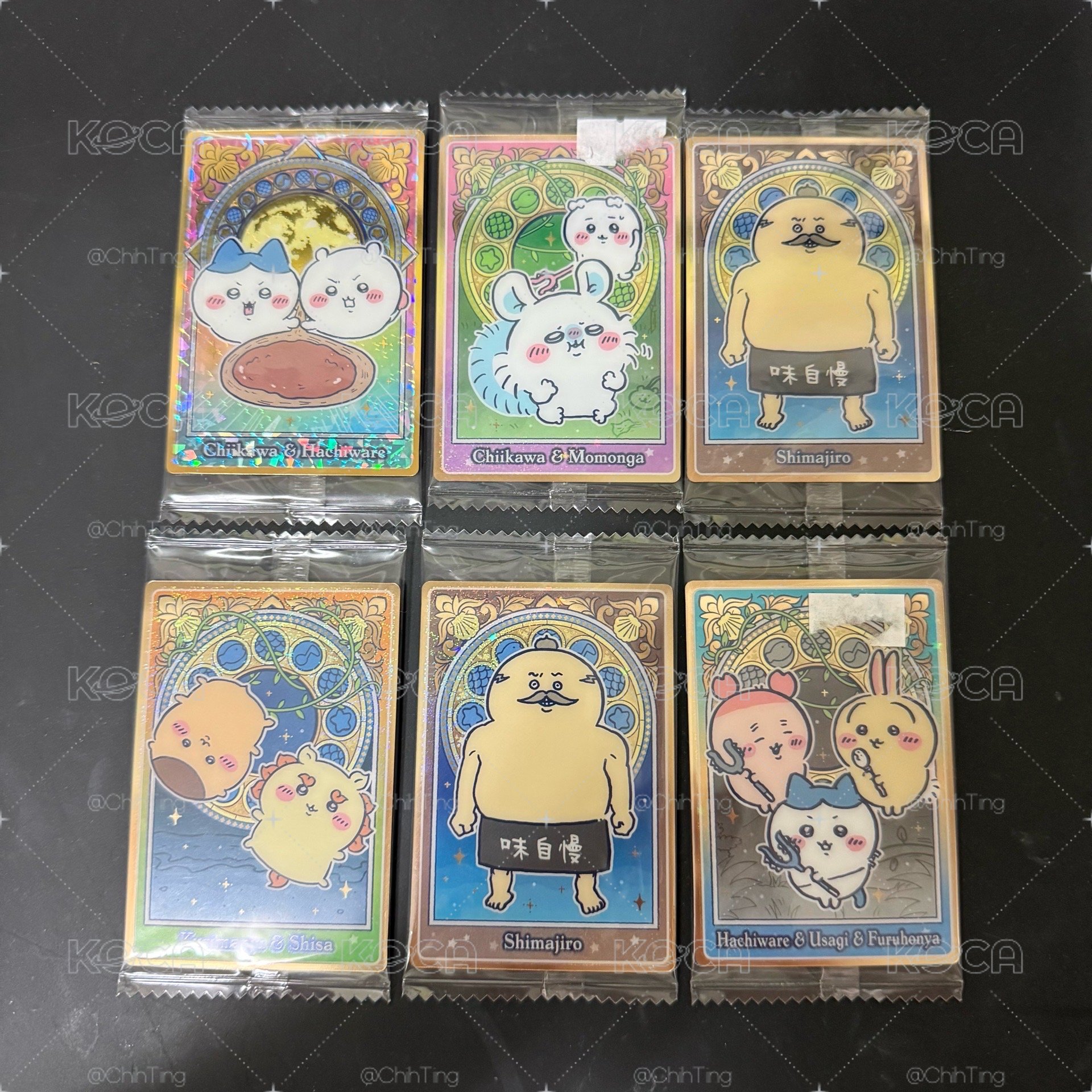 吉伊卡哇 人魚島的秘密 餅卡組合