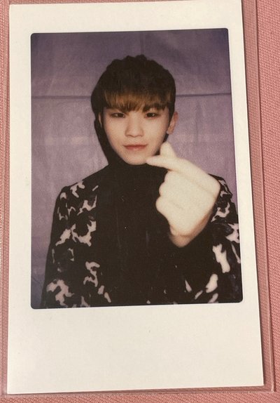 Woozi 知勳 17’克拉島 周邊卡 seventeen 