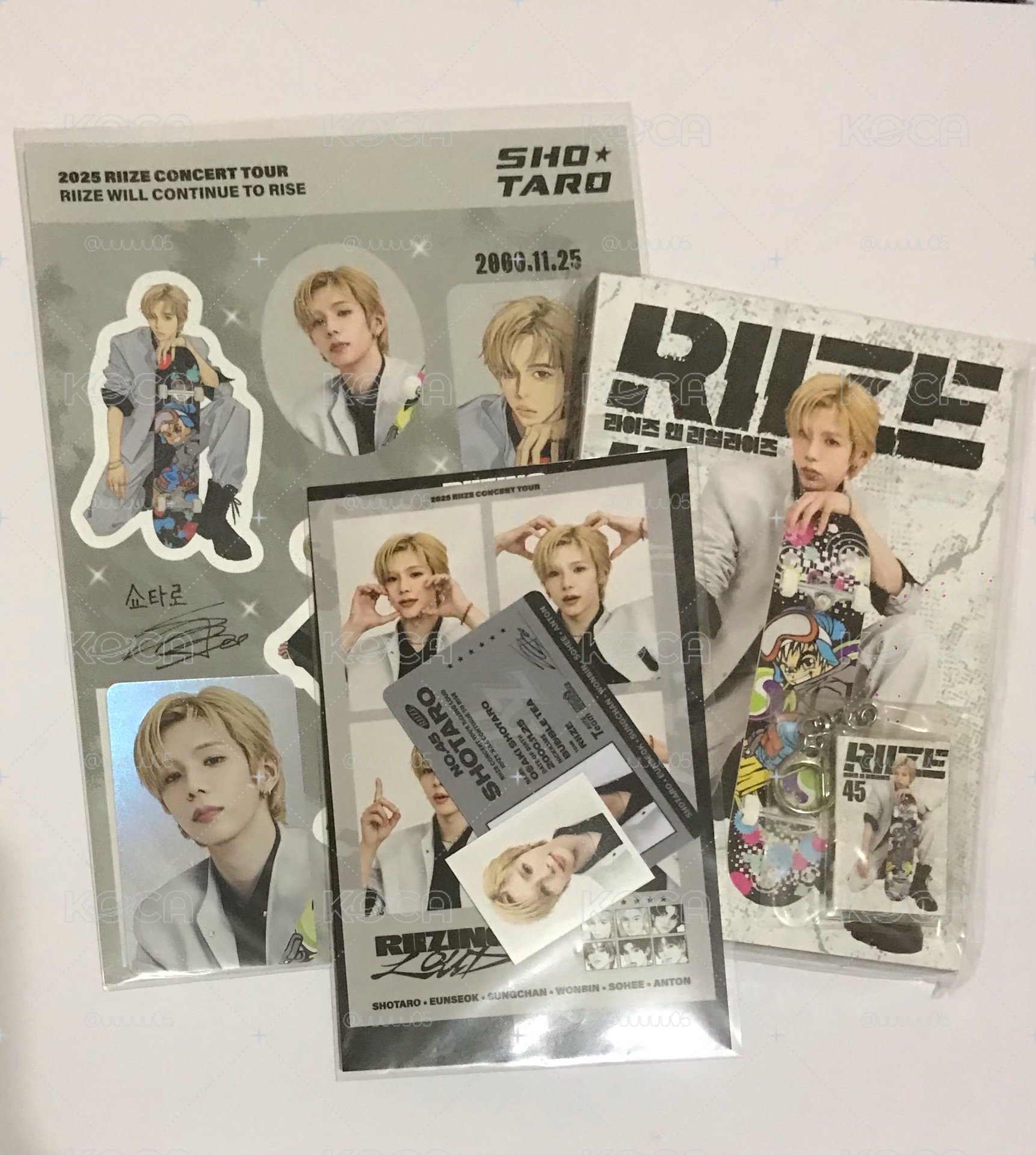 Riize Shotaro 演唱會場週