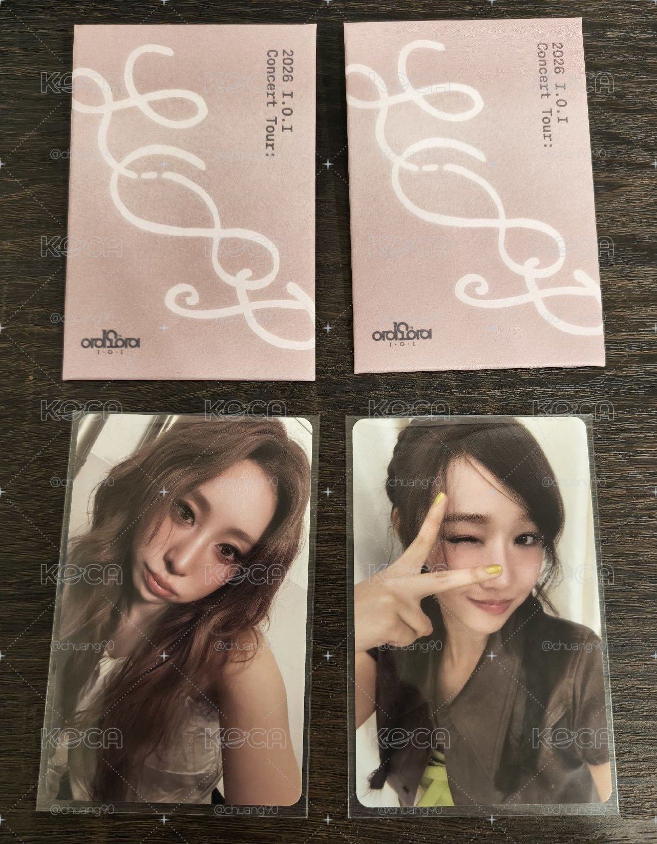 I.O.I 演唱會場周隨機卡
