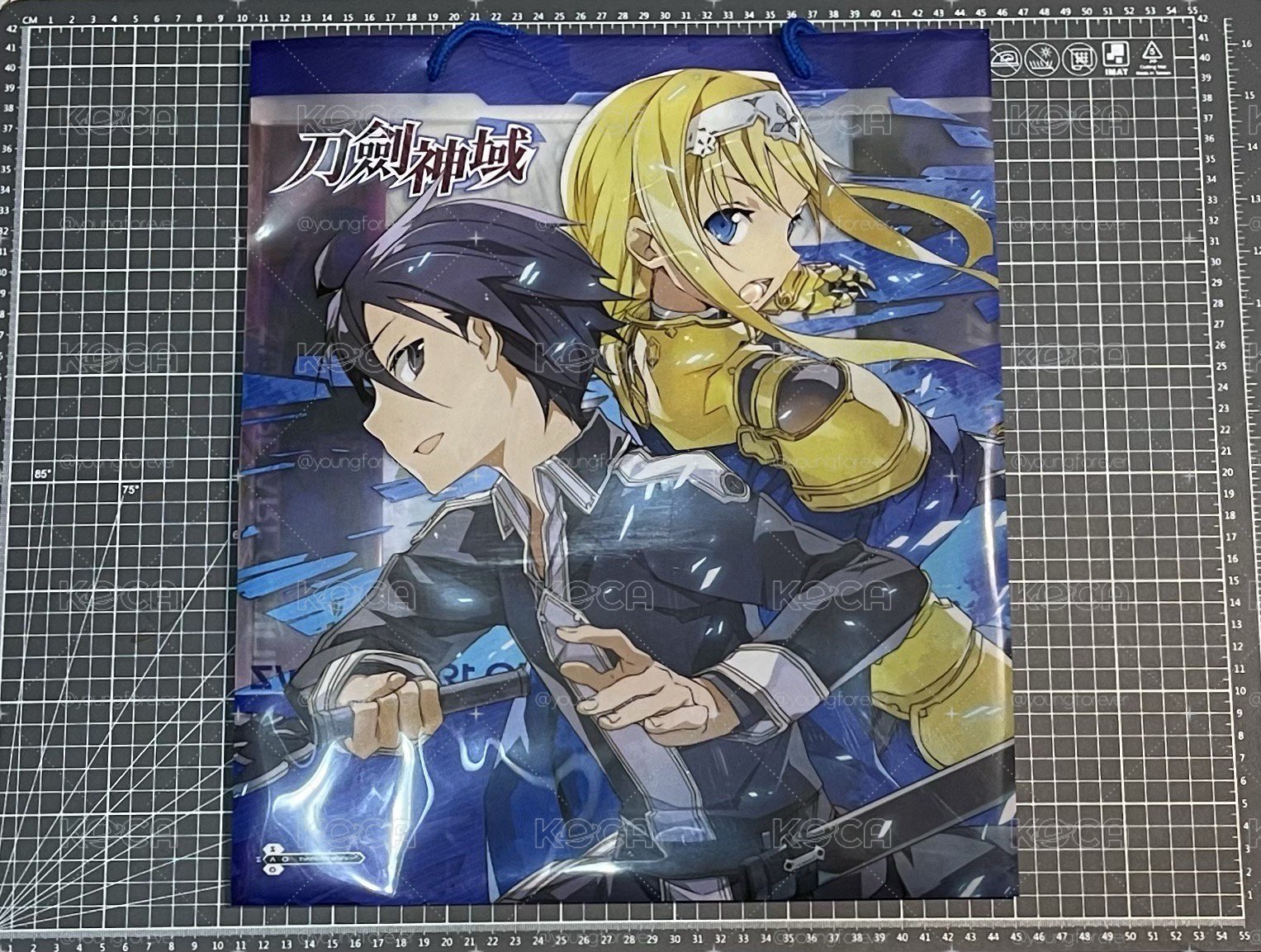  20週年紀念大提袋《不起眼女主角培育法》《Sword Art Online 刀劍神域》漫博 會場限定 PP 提袋