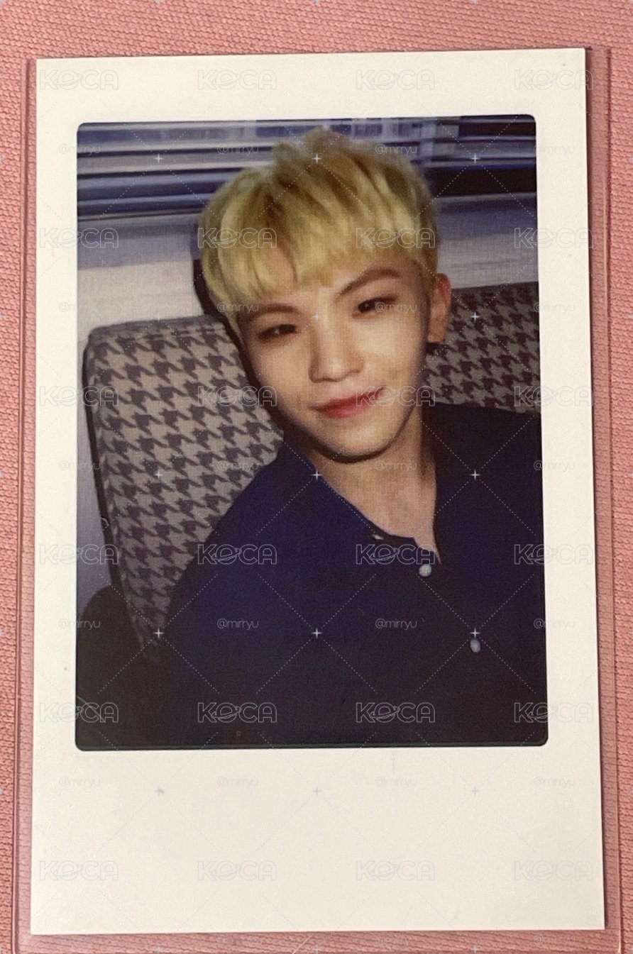 Woozi seventeen DIAMOND EDGE 周邊卡 鐵盒拍立得 早期拍立得 五張不拆