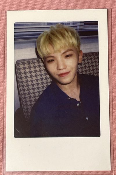 Woozi seventeen DIAMOND EDGE 周邊卡 鐵盒拍立得 早期拍立得 五張不拆