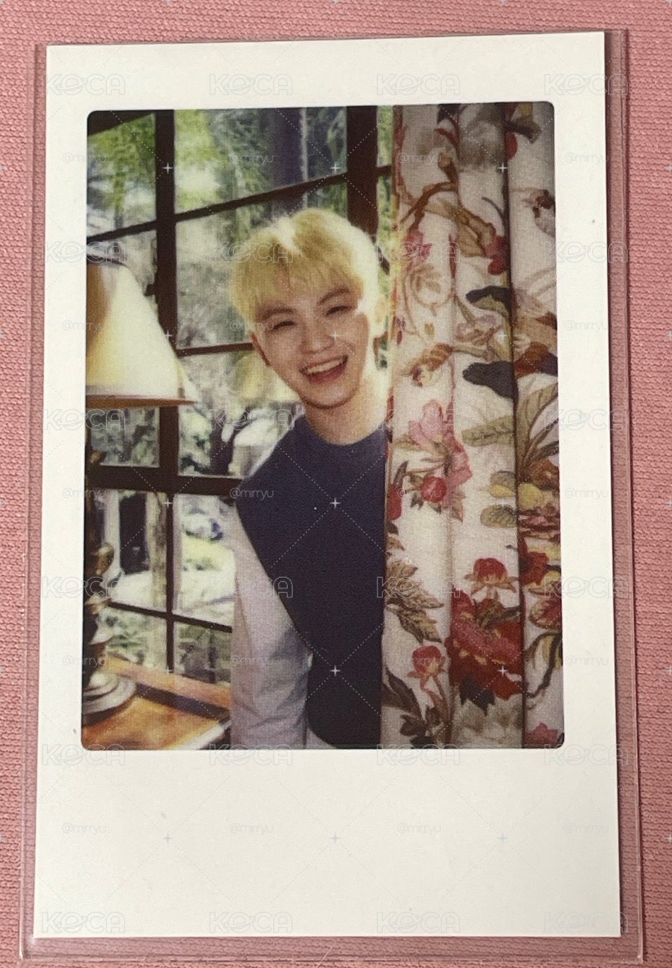 Woozi seventeen DIAMOND EDGE 周邊卡 鐵盒拍立得 早期拍立得 五張不拆