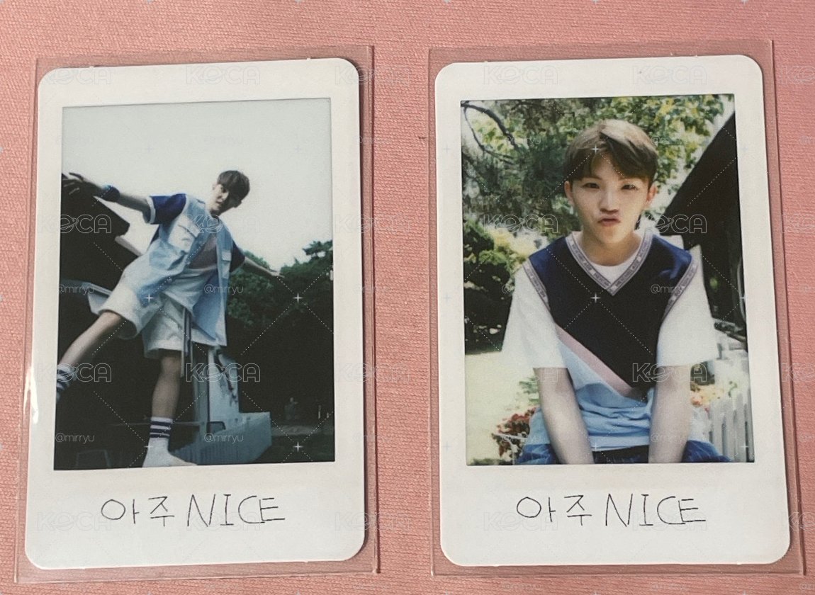 Woozi 知勳 seventeen 正一後續 專輯卡  兩張一組 拍立得