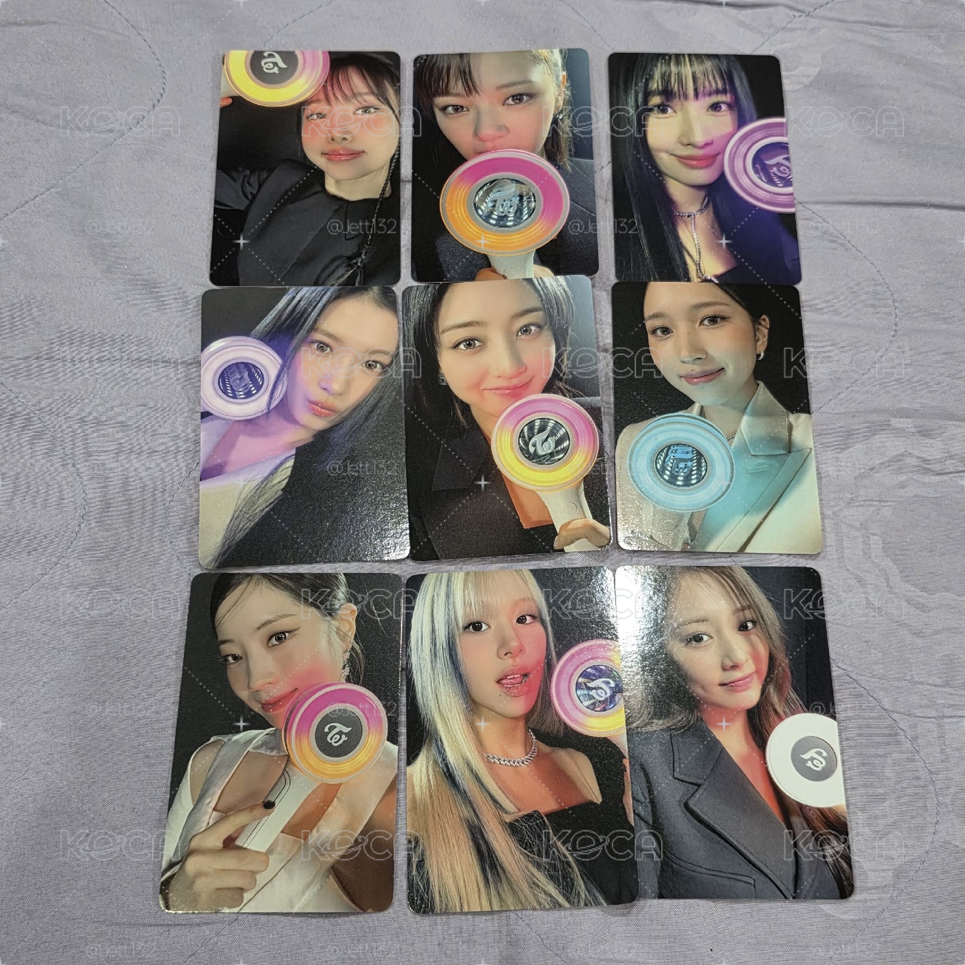 TWICE 三代 手燈卡