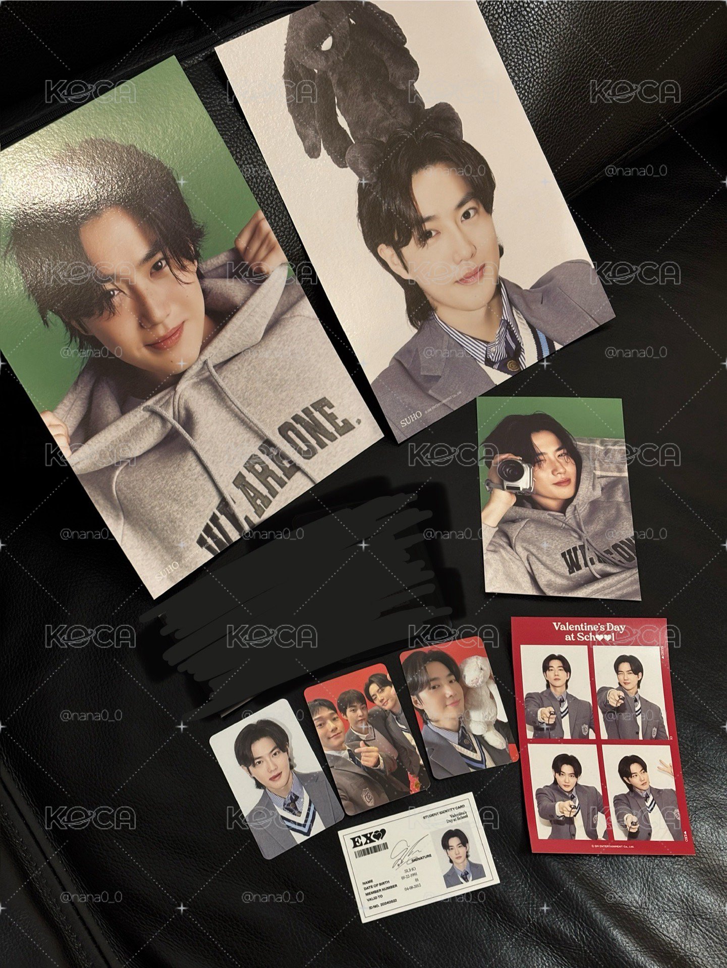 exo 24年年曆suho 隊長打敗黃牛盤