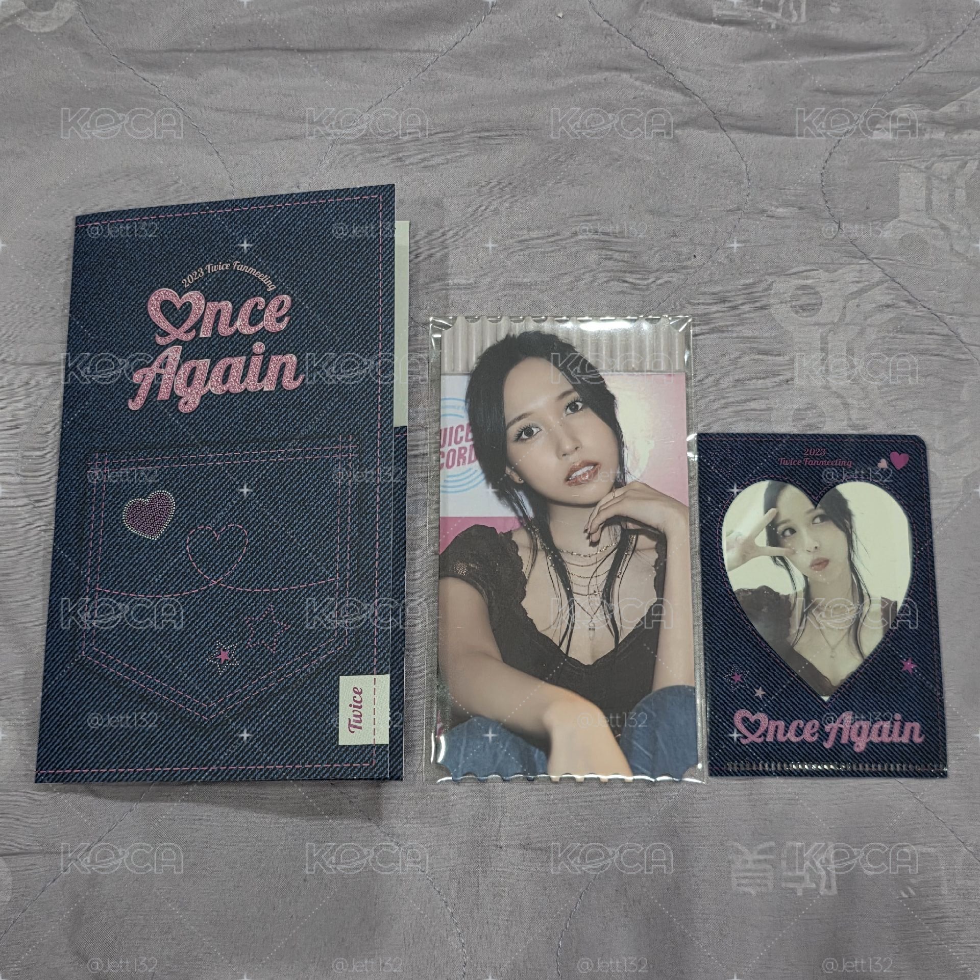TWICE MINA Once Again 票卡組