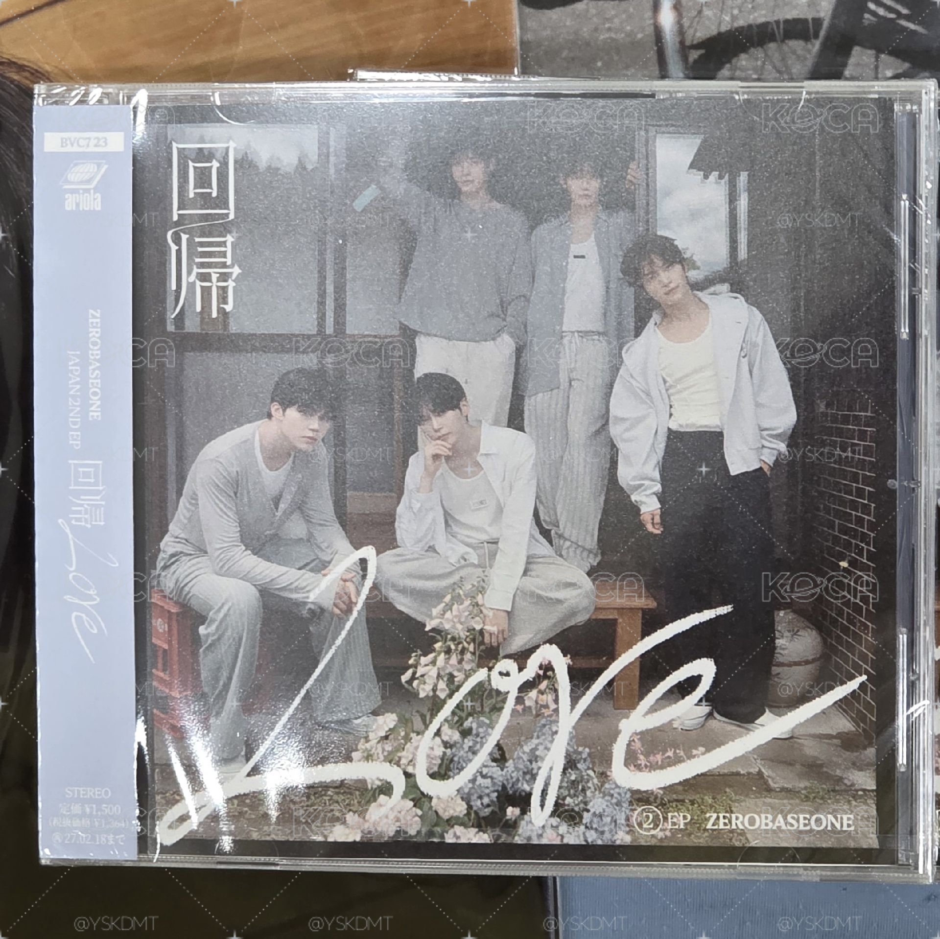 ZB1 日本迷三 回帰LOVE 通常盤 未拆專 現貨