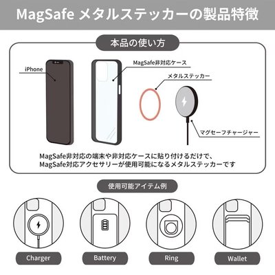 吉伊卡哇MagSafe充電圈 磁吸貼片
