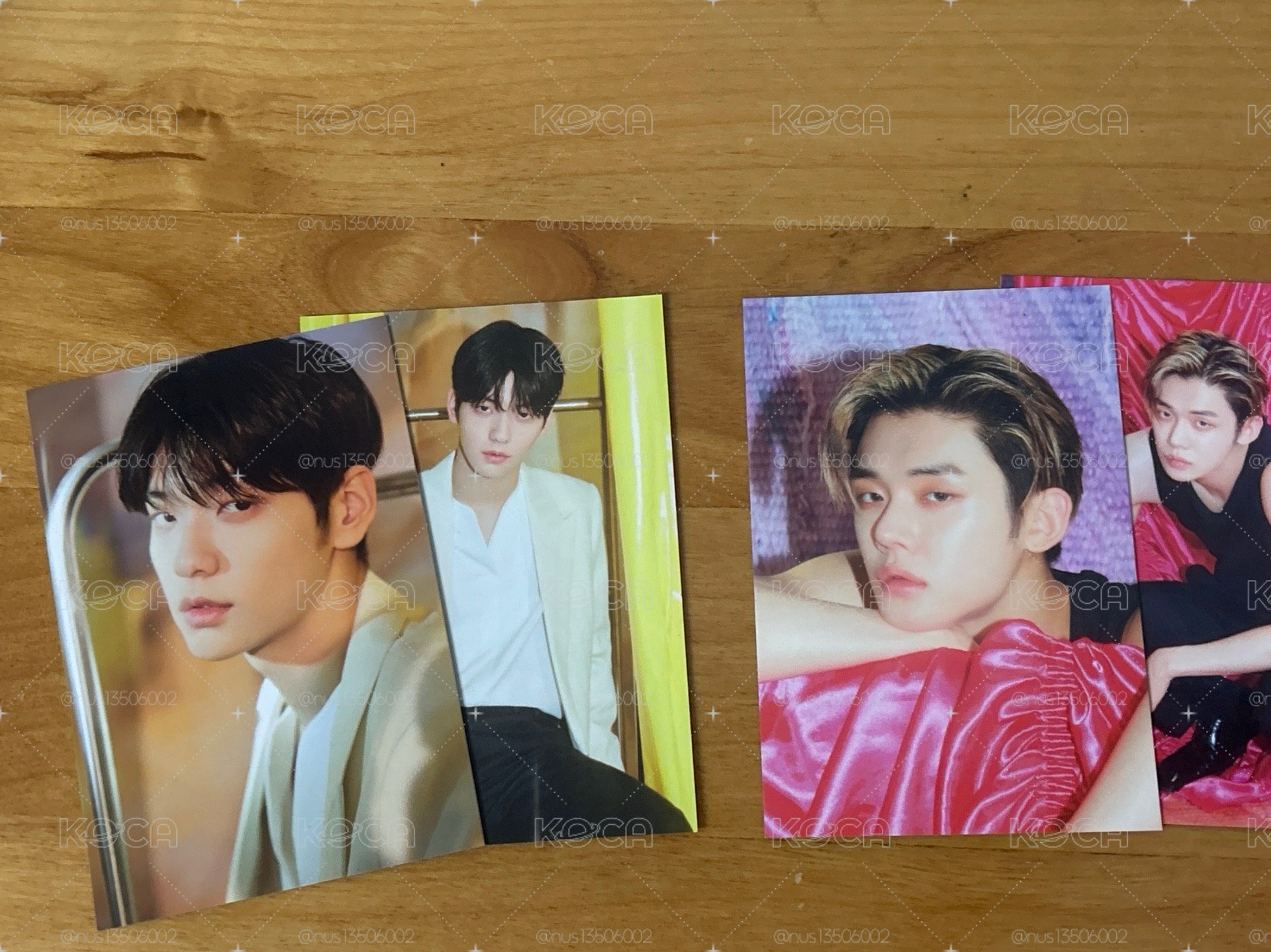 TXT 展覽照片卡組