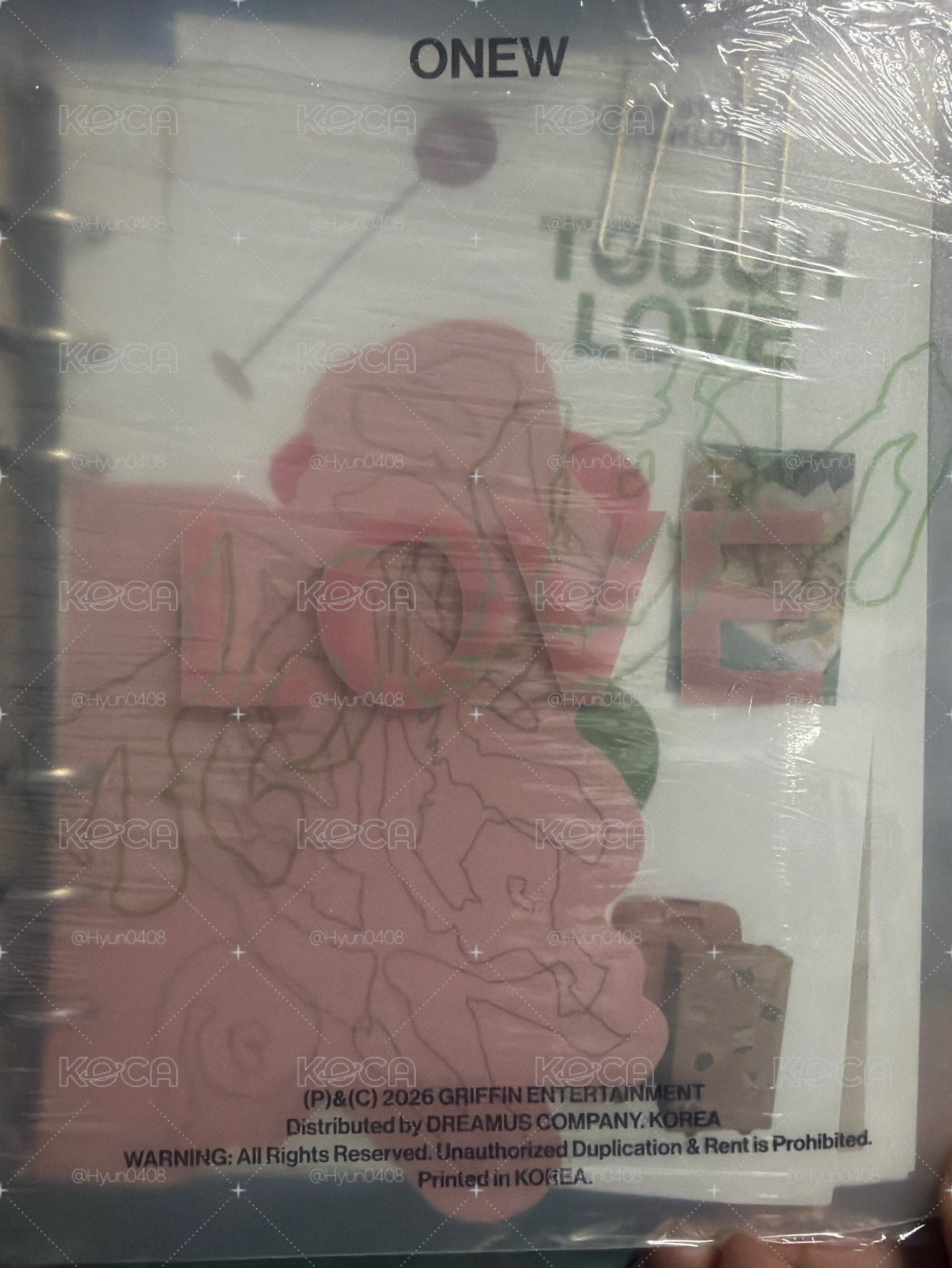 溫流第五張迷你專輯 Touch love