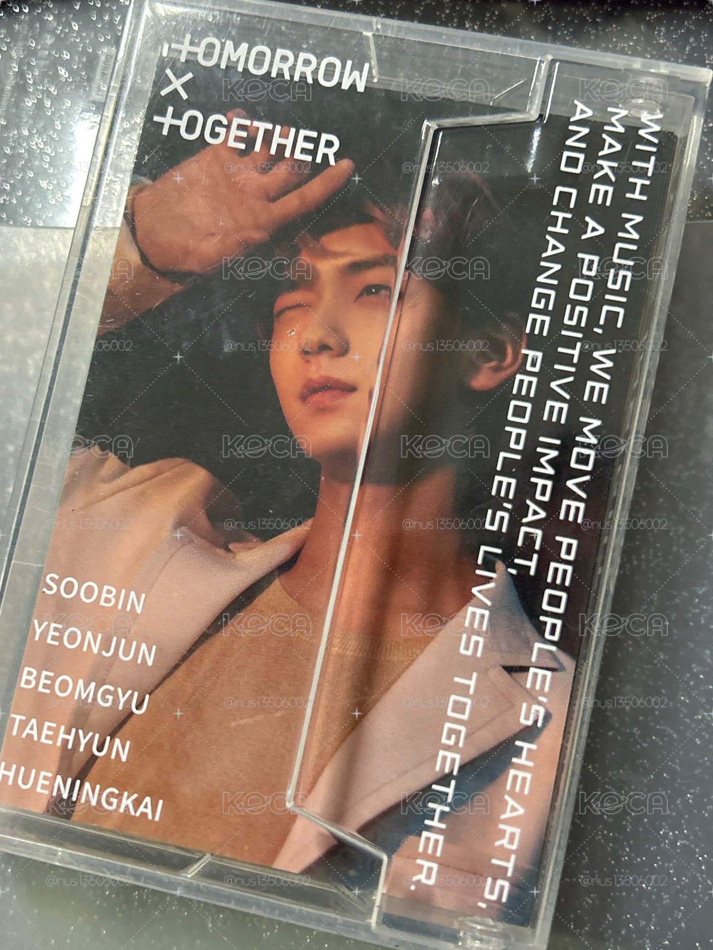 TXT 展覽照片卡組