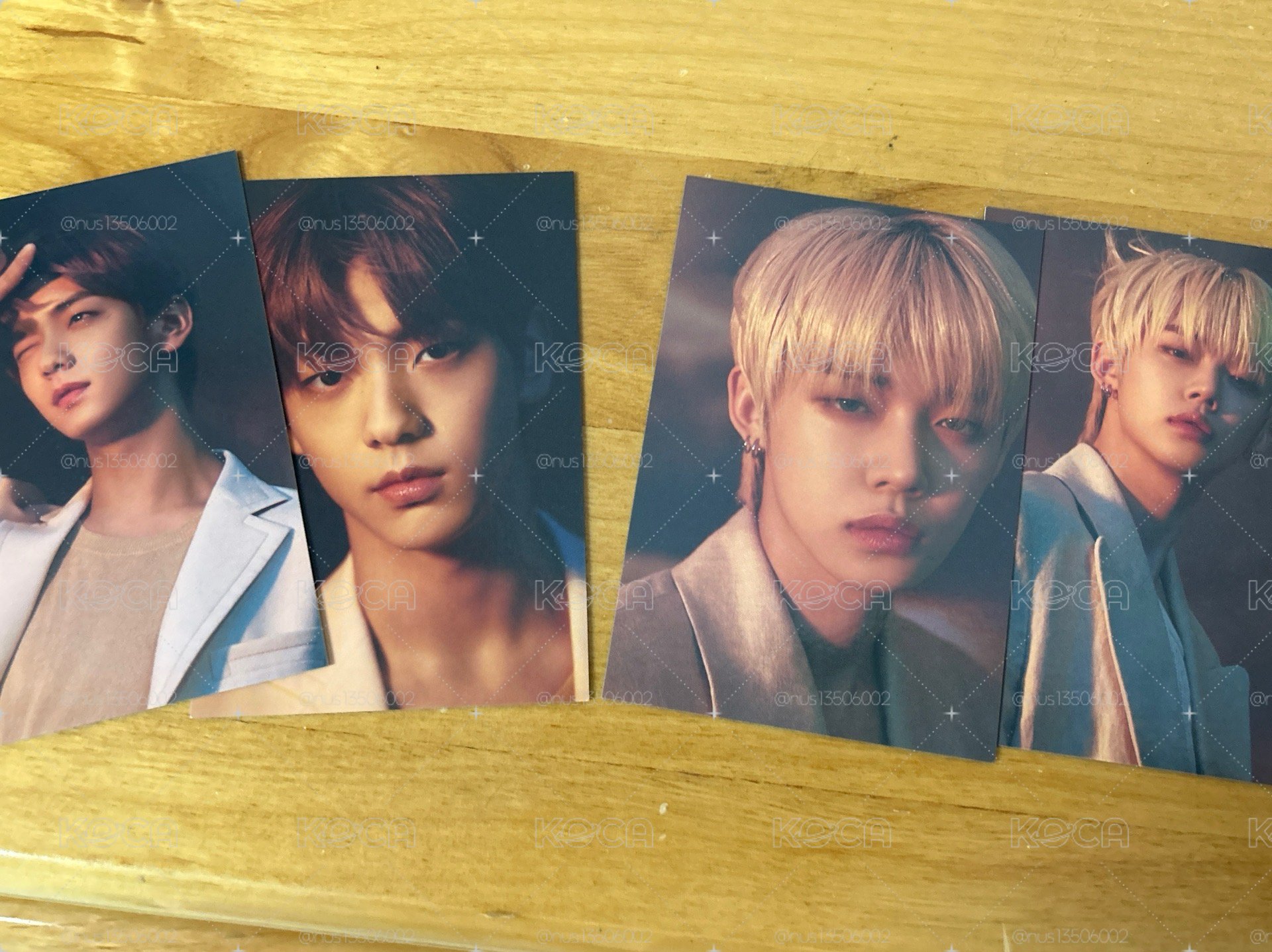 TXT 展覽照片卡組