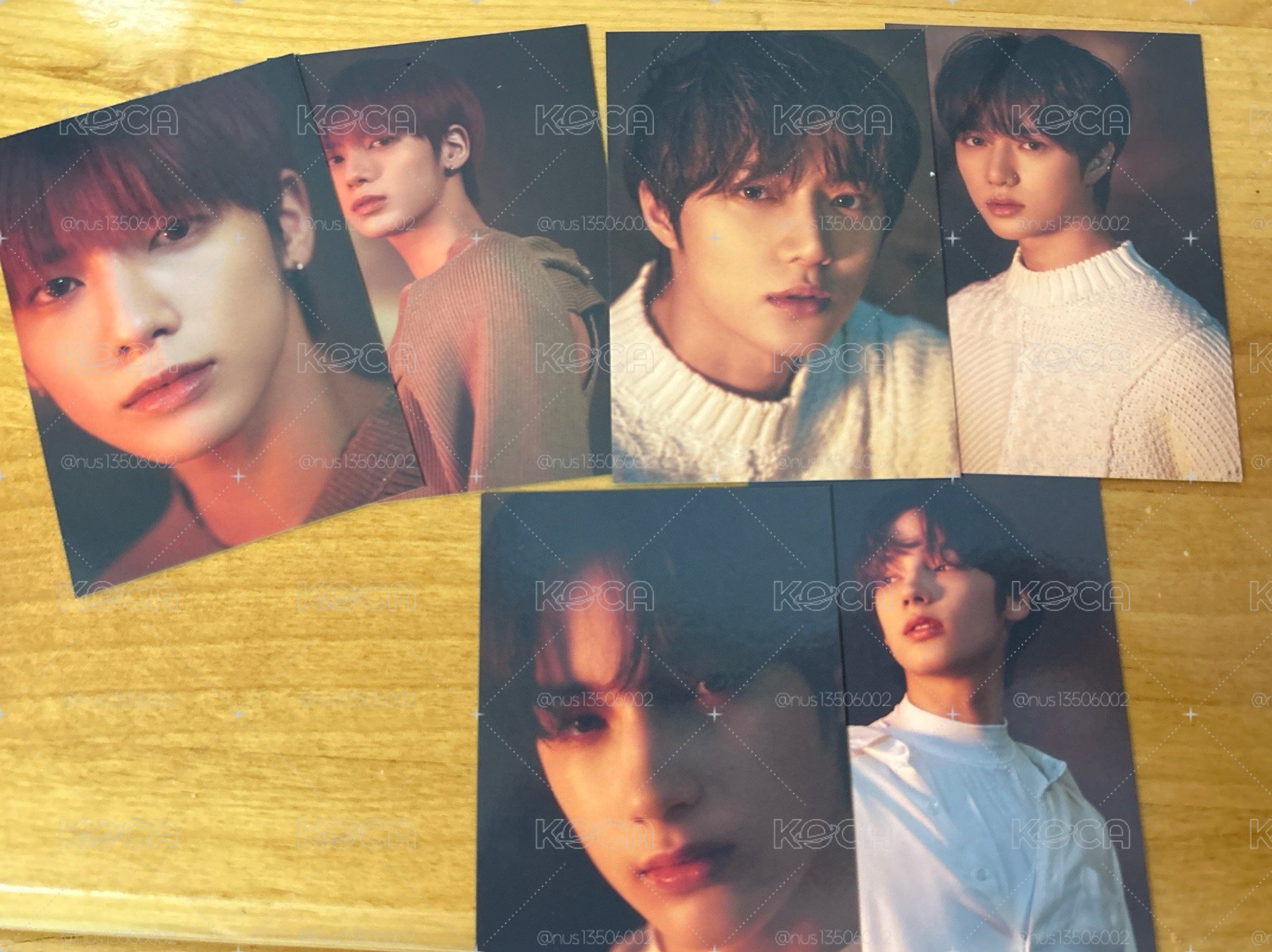 TXT 展覽照片卡組