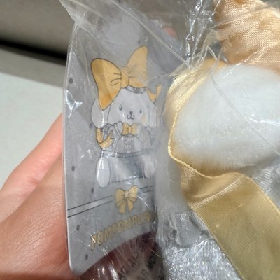 布丁狗 香港限定銀色夢幻蝴蝶結