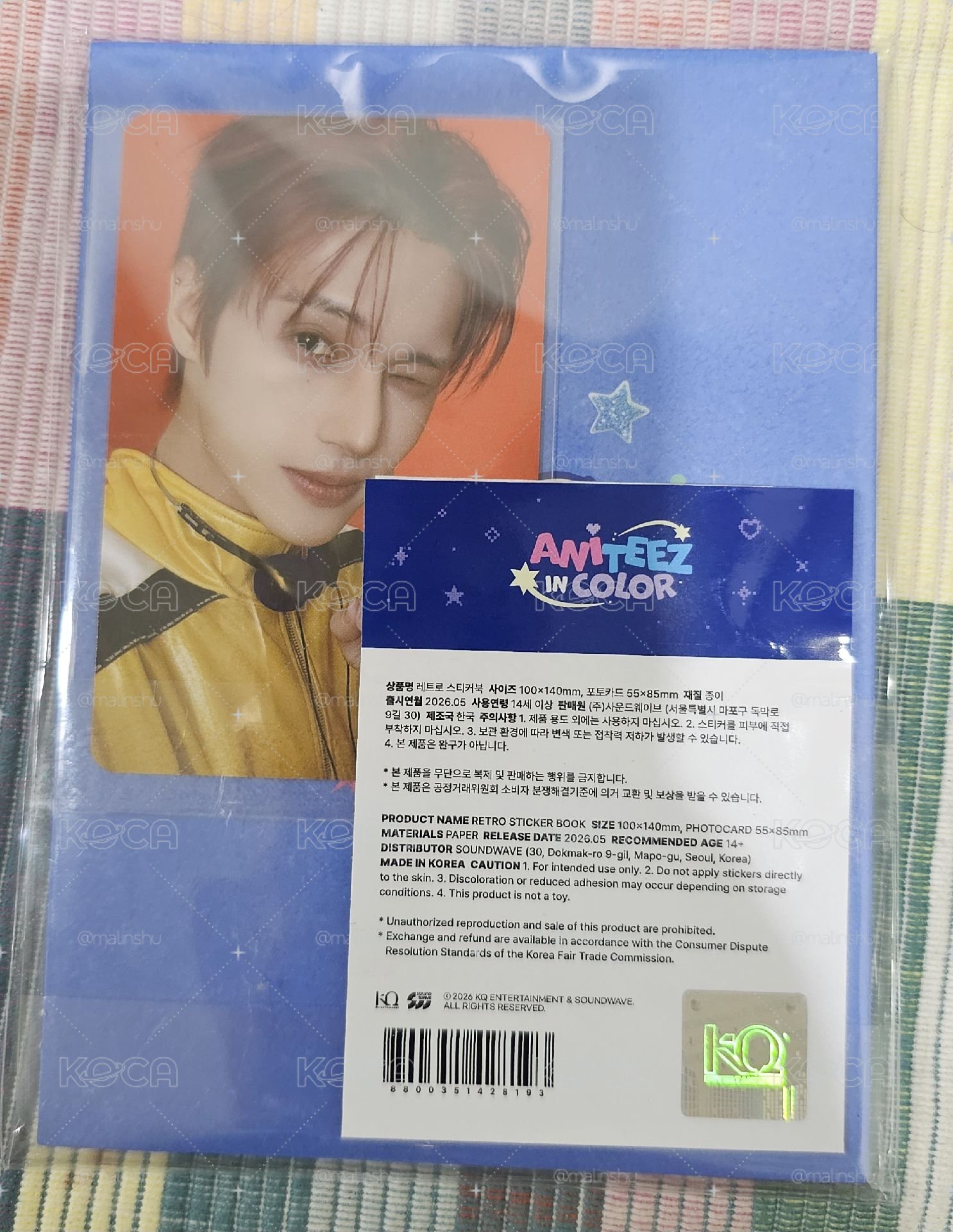 in color 貼紙書 友榮
