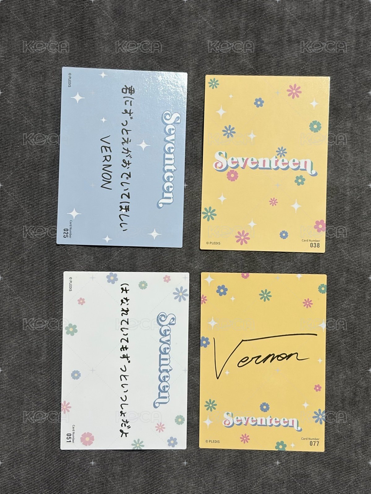 Hanabi四張一組，一張閃